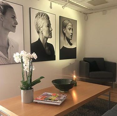 Väntrum på en gynekologmottagning i Helsingborg